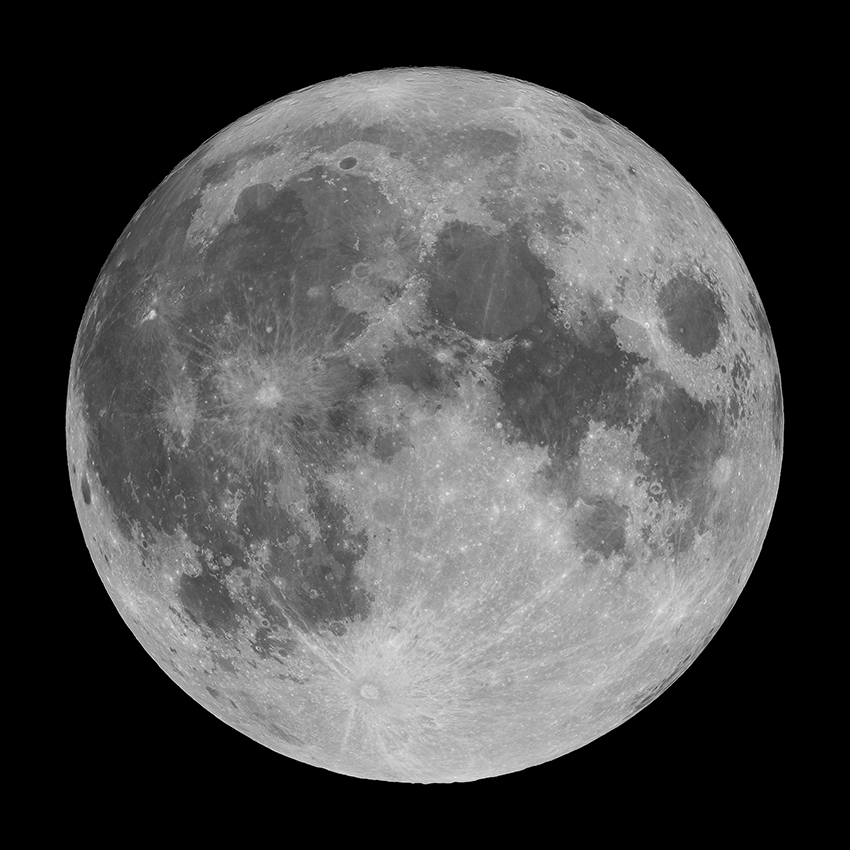 Mond - 14,8 Tage alt (99,9%)