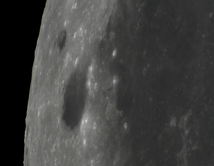 Krater Grimaldi und Riccioli