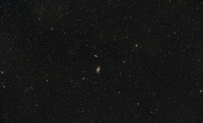 Messier 81 und 82 im weiten Feld