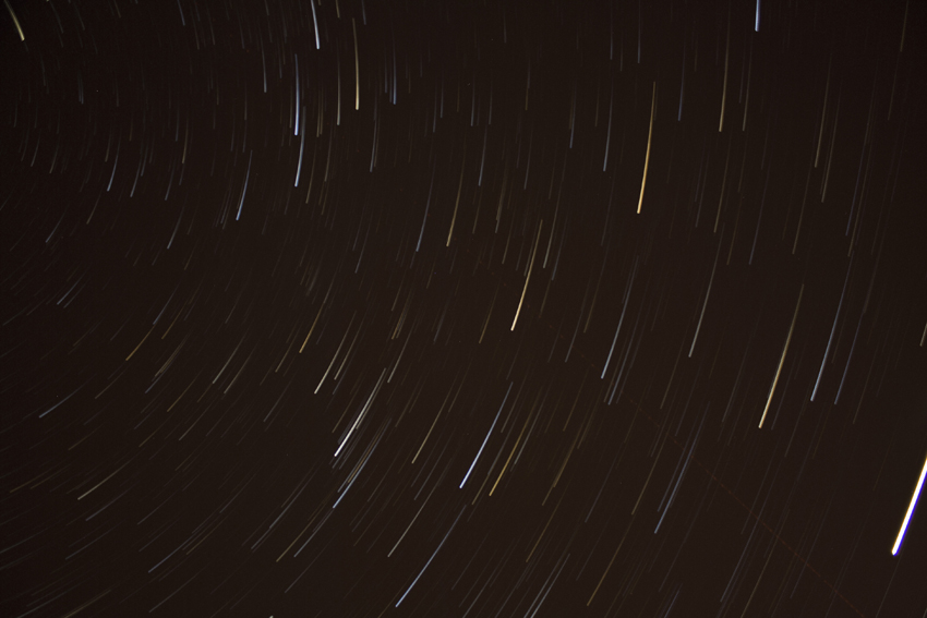 Herbstliche Strichspuren