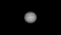Jupiter mit Galileische Monden