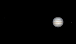 Jupiter mit Monden