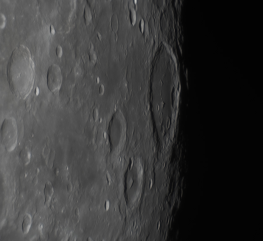 Krater Gauss und Umgebung