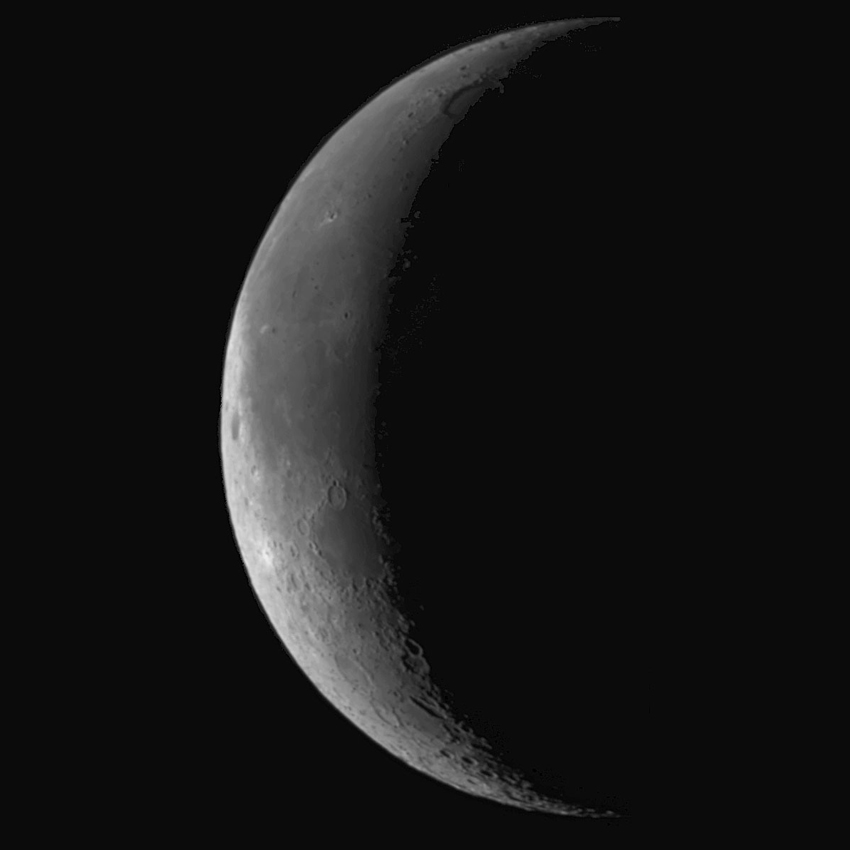 abnehmender Halbmond