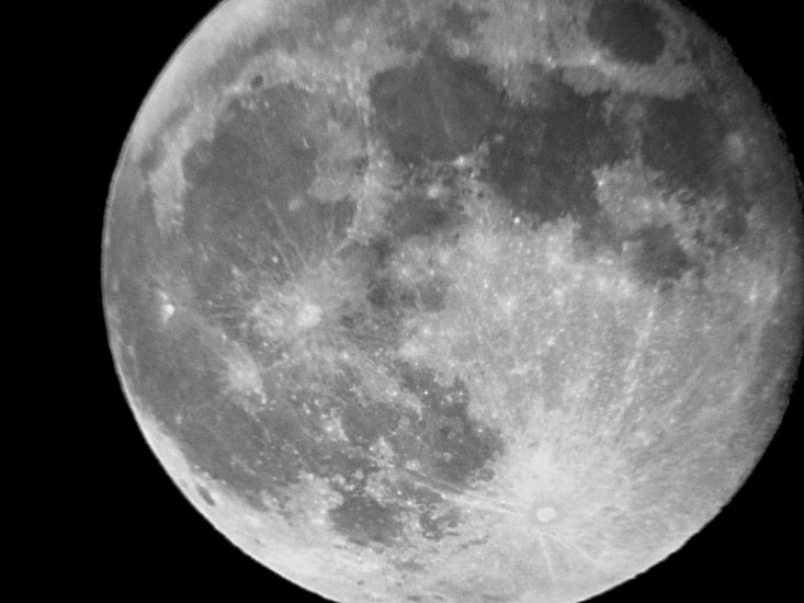 abnehmender Vollmond