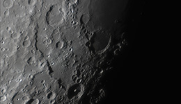 Rupes Altai und Umgebung