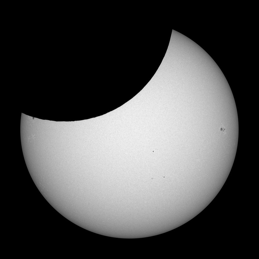 Partielle Sonnenfinsternis 2022